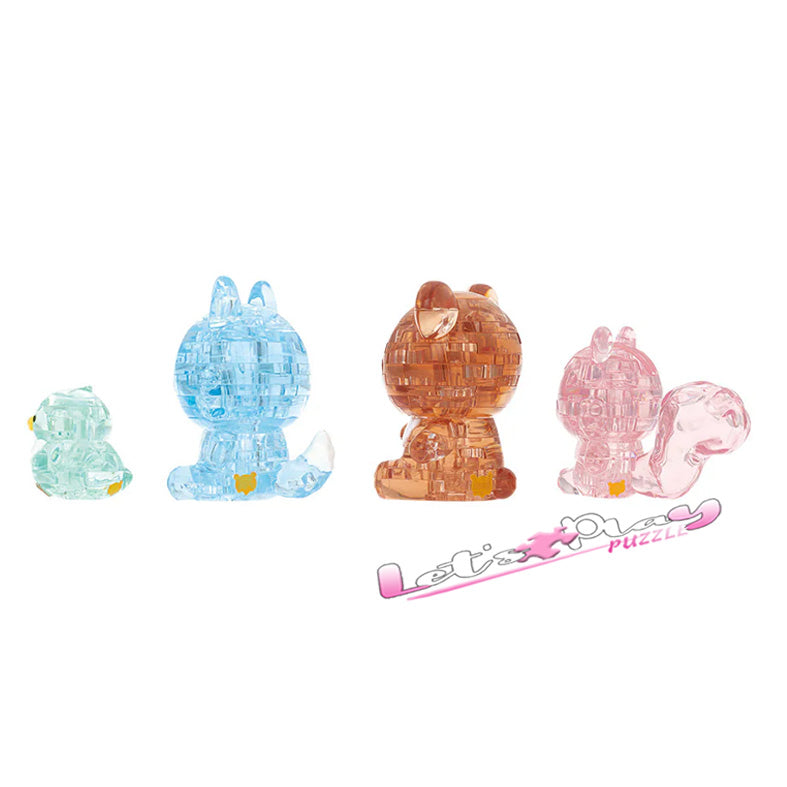 Chairoikoguma & friends懶熊 (Crystal Puzzle)