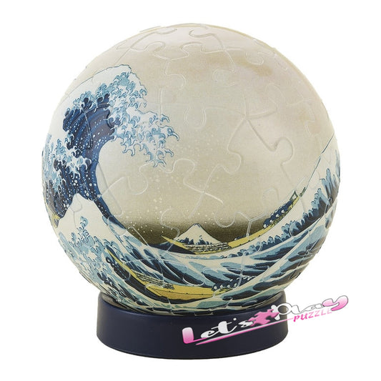 神奈川沖浪裏(葛飾北齋)(燈座)(4月中發行）