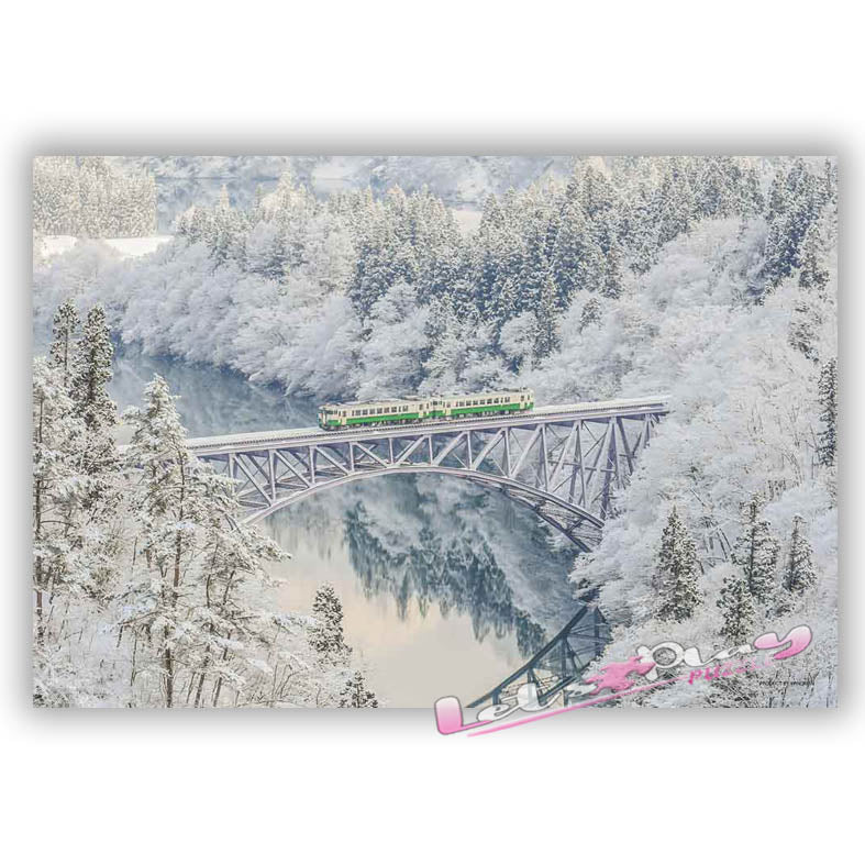 褔島雪景(只見線)