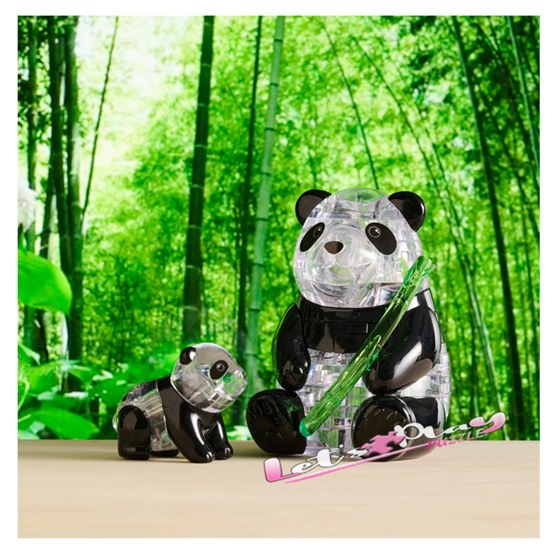 Panda & Babies 熊貓（Crystal Puzzle)