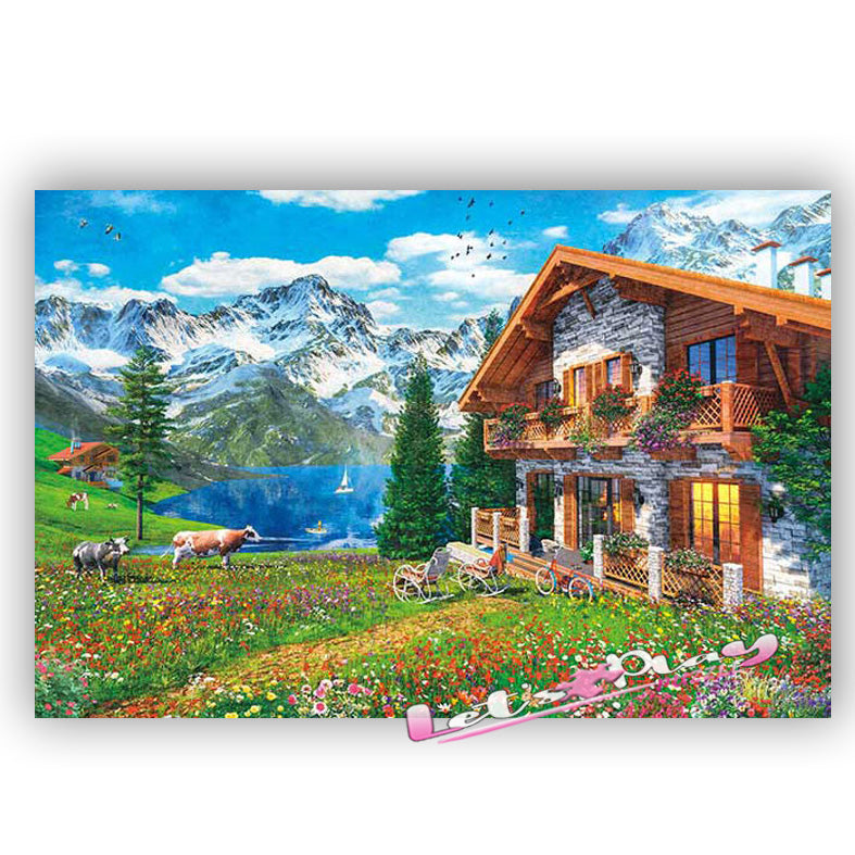 阿爾卑斯山風景